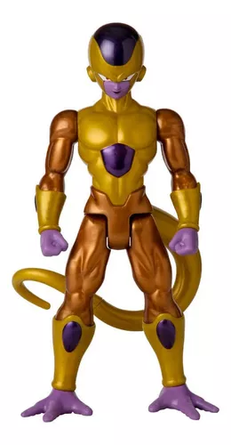 Placa Dragon ball Freeza dourado