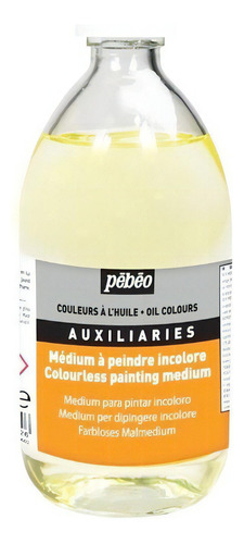 Médium Para Pintura A Óleo Sobre Tela Pébéo 495ml