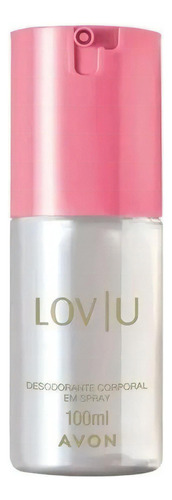 Desodorante líquido Avon LOV U 100 ml