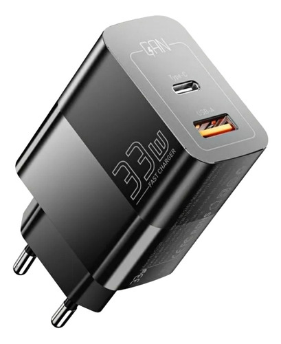 Cargador 33w Essager Carga Rápida Dual Tipoc -usb