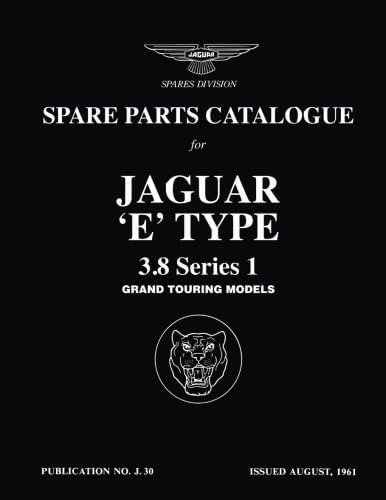 Libro: En Ingles Jaguar  E -type 3.8 Series 1 Grand Touring
