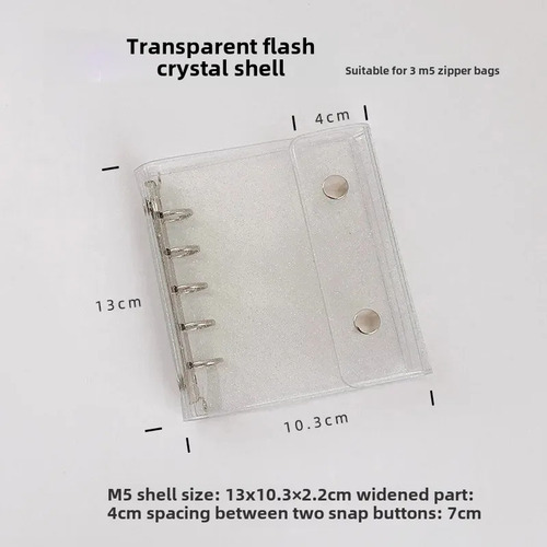 Cristal Flash Transparente De Pvc A7 Con Seis Orificios M5 C