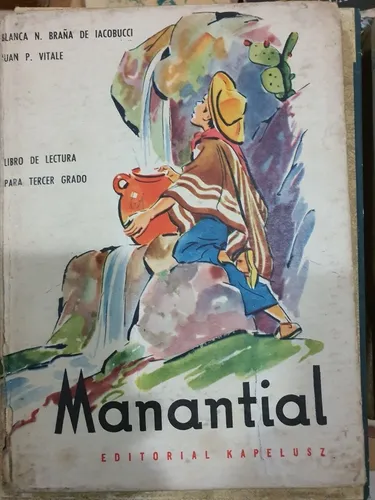 comprar Libro De Lectura Para 3er.grado  Manantial  De1959
