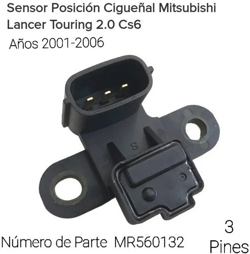 Sensor De Cigueñal Mitsubishi Lancer Mirage Mr560132
