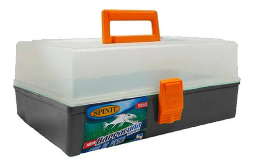 Caja De Pesca Con Bandeja Organizador Herramientas Pescar 