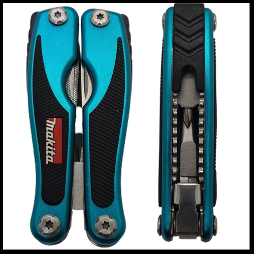 Imagen 10 de 10 de Pinza Multi Herramienta Pesca Makita Multitool 10 En 1
