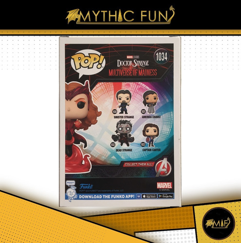 Funko Pop Doctor Strange Scarlet Witch Special Edition 1034 (Usado)