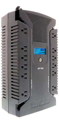 Ups Con Regulador Forza Ht-1000lcd 1000va 1kva 500w 8 Tomas