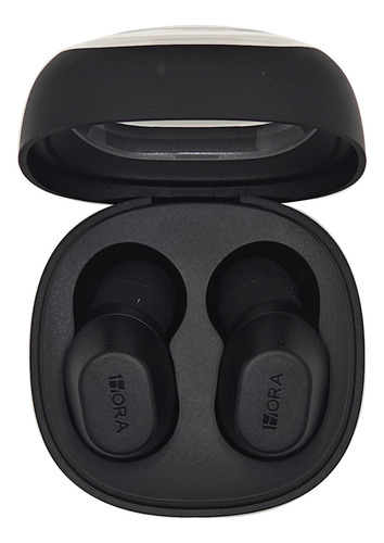 Auriculares Tws 1hora Aut208 Negro Con Microfono Deep Bass