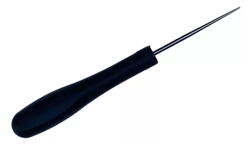  Co-link 4 agujas de cobre para costura manual, punzón