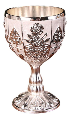 A) Classic Vin Metal Wine Goblet Carving Pattern