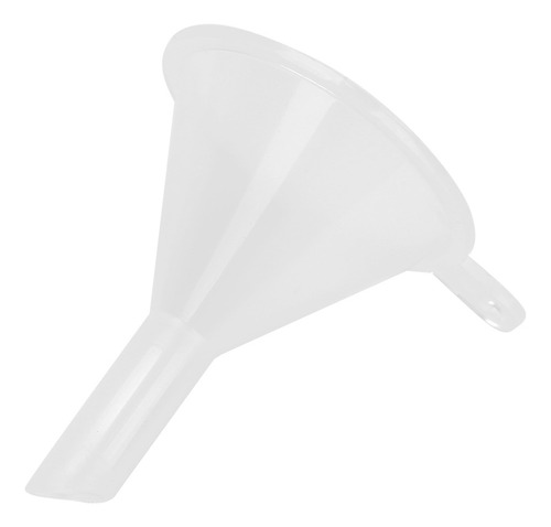 Funil De Plástico Transparente Pequeno, 100 Peças De Corda