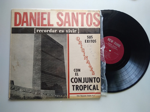 Daniel Santos Con El Conjunto Tropical Lp Vinilo Usa 1959 