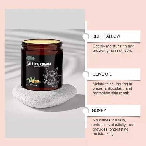 Crema Oril De Evil Goods, Sebo De Res, Crema De Sebo De Res
