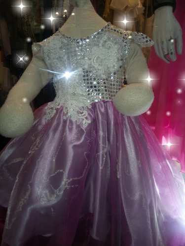 Vestido Princesa Fiesta Para Niña Talle 2 Años. | Envío gratis