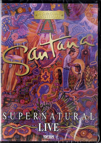 Dvd Santana Super Natural Live Special Edition