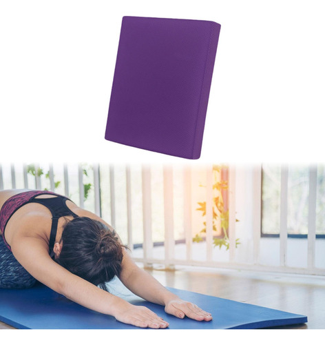 Almohadilla De Ejercicio De Mat De Balance De Púrpura