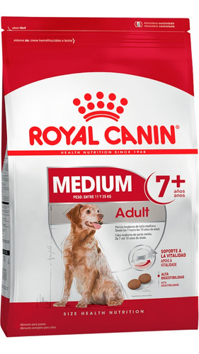 Royal Canin Medium Adult 7+ Bolsa De 15 Kilos