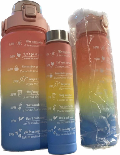 Botella Para Líquidos Trixter 3 En 1