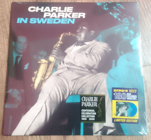 Charlie Parker (miles Davis) In Sweden Vinilo Azul