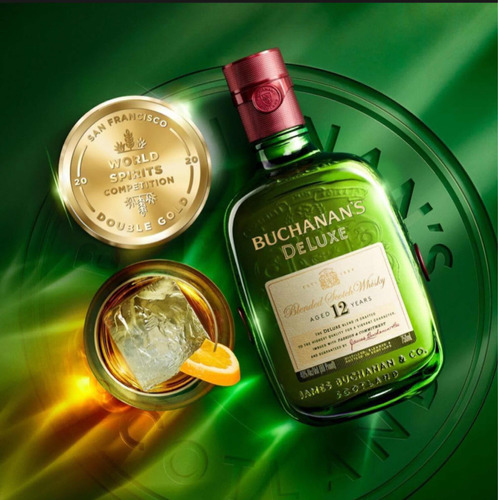 Whisky Escocês 12 Anos Deluxe 1 Litro ( Buchanans )