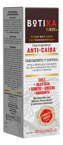 Botika Serum Tratamiento Anticaída Nanotecnología 125ml