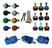 Comprar Kit 48 Botões Nylon Cu002F Micros + 6 Comandos + 3 Cabo Gpio