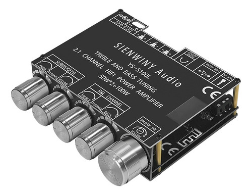 Bh Para Placa Amplificadora Subwoofer Bt5.0 2.1 Control De