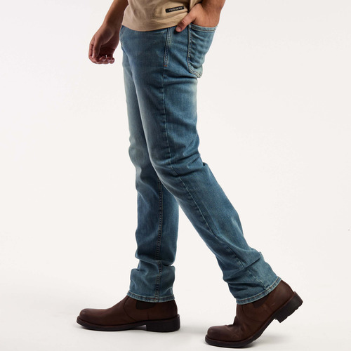 Jean Hombre Kevingston Fulton V Denim Azul Lavado