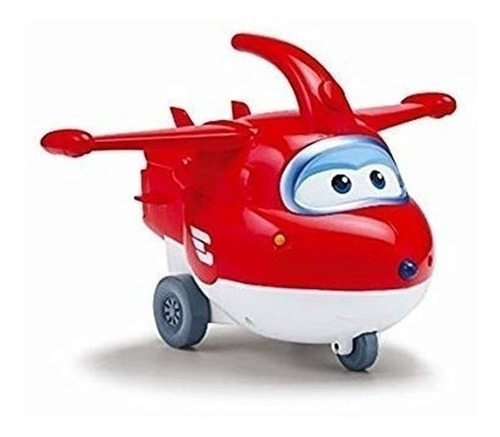 Brinquedo Super Wings Jett Explosao De Bolhas Fun 84350