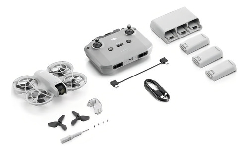 Dron Combinado Dji Neo Fly More Combo, 3 Baterías Grises