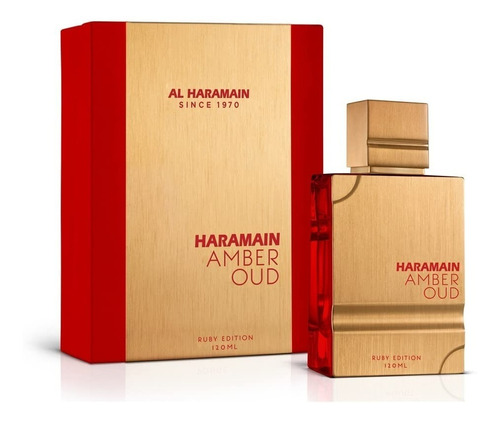 Haramain Amber Oud Ruby Edition 120 Ml Nuevo, Original!!!