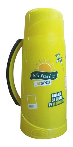 Imagen 4 de 4 de Termo Amarillo Mañanita