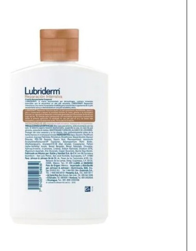 Crema Líquida Lubriderm De Viaje Reparación Intensiva 120ml