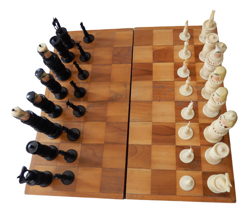 Juego Ajedrez Completo Vintage (Usado)