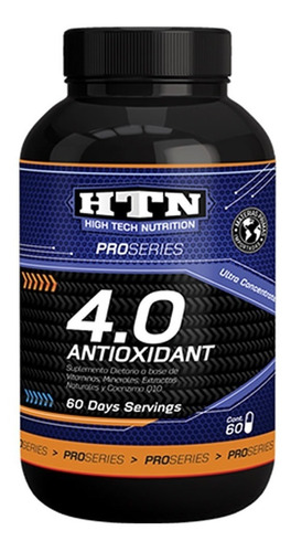 Antioxidante Coenzima Q10 De Htn Antioxidant 4.0 De 60 Caps