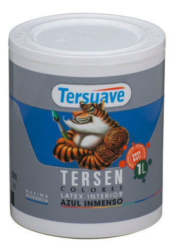 Pintura Latex Color Interior 1lts Tersen Tersuave - Davinci