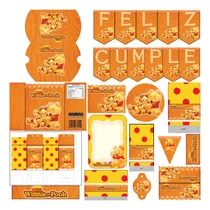 Comprar Kit Imprimible Cumpleaños,candy  Winnie Pooh Personalizable