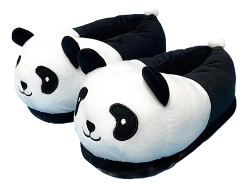 Zapatillas De Panda De Dibujos Animados Unisex Para Adultos,
