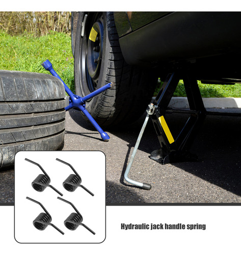 4pcs Hydraulic Jack Handle Spring 3-ton Floor Hydraulic Jack
