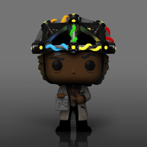 Imagen 2 de 2 de Funko Pop Doc 959 Gitd T-shirt Talla S - Back To The Future