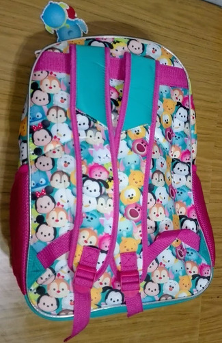 Mochila Modelo Sport Disney Tsum 2 Comp Cresco 44 Cm