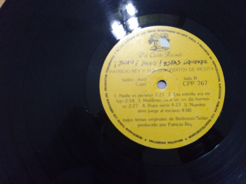 Sus Redonditos De Ricota Bang Bang Estás Liquidado Vinilo Estándar (Usado)