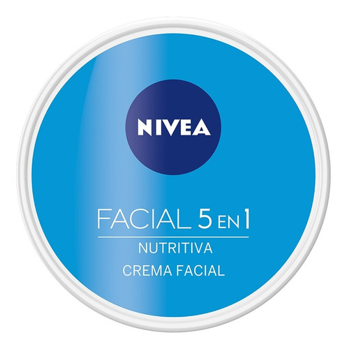 Imagen 4 de 7 de Crema Facial Nivea Cuidado Nutritivo 5 En Uno 50 Ml 12 Unds