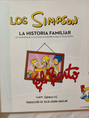 Los Simpson La Historia Familiar Un Homenaje A La Familia (Usado)