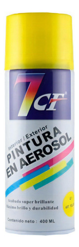 400ml Spray Pintura En Aerosol Interior Exterior LG Color Amarillo