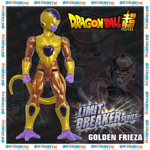 Imagen 9 de 10 de Muñeco Golden Freezer 26cm Dragon Ball Super Dbs Limit Serie