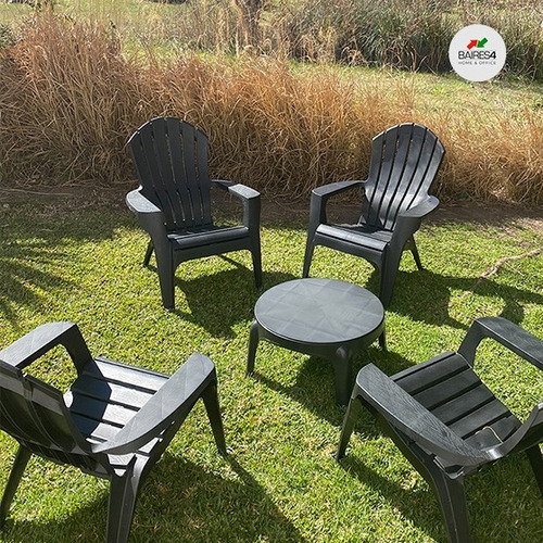 Imagen 2 de 9 de Juego De Jardín 4 Miami + Mesa Puket | Contado