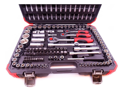 Imagem 7 de 9 de Jogo Soquetes Gedore Red Kit Ferramentas 172 Peças R45603172