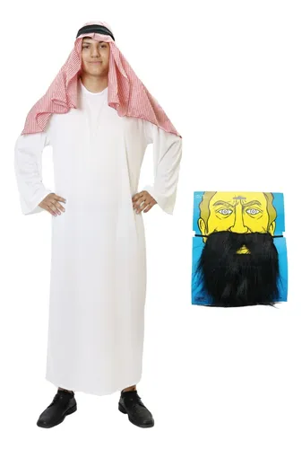 Disfraz de Jeque Arabe en Talla XL